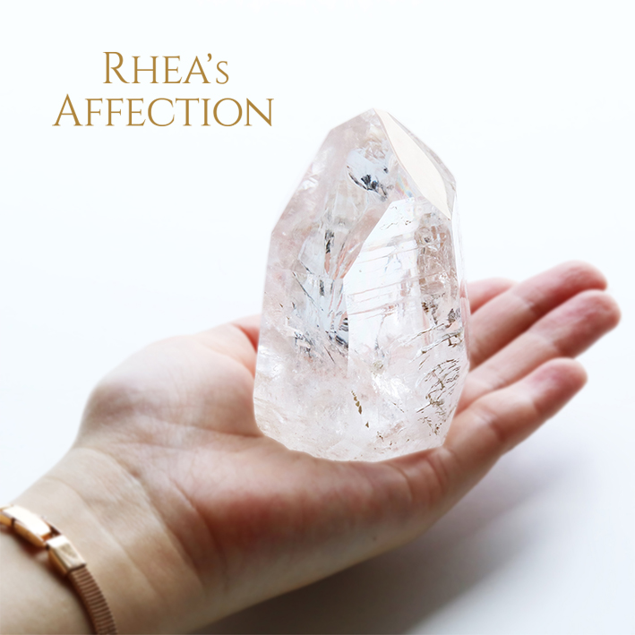 【7つの願いを叶える】天然石　アイリスローズクォーツ　フリーカットNo22 7つの願いを叶える天然石 アイリスローズクォーツ フリーカットNo22